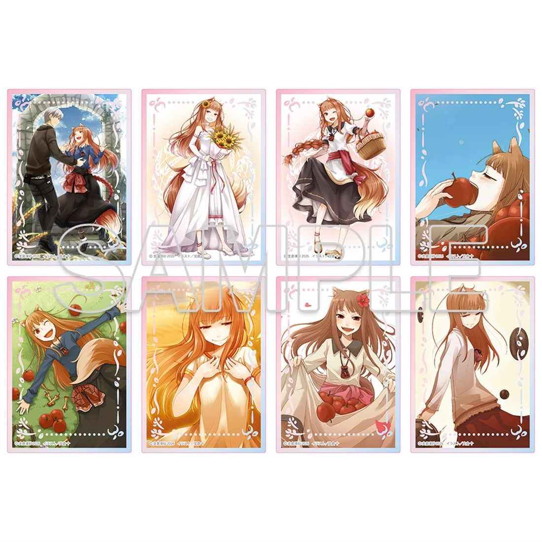 狼と香辛料』原作20周年記念 トレーディングオーロラアクリルカード