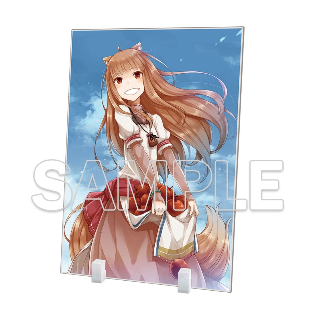 狼と香辛料』原作20周年記念 ビッグアクリルプレート C: グッズ・文具