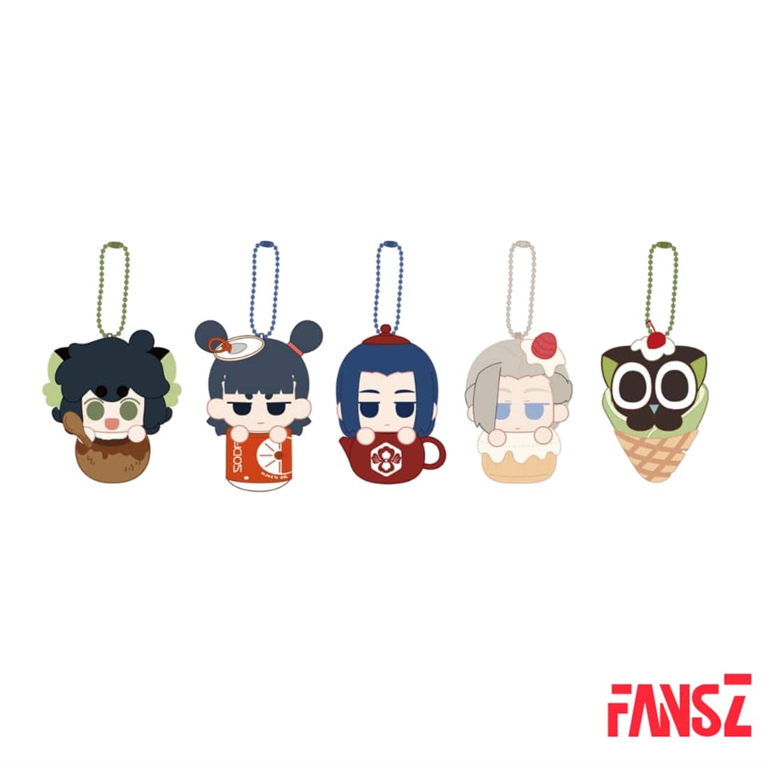 羅小黒戦記 グルメシリーズ ふわふわぬいぐるみマスコット 【1BOX