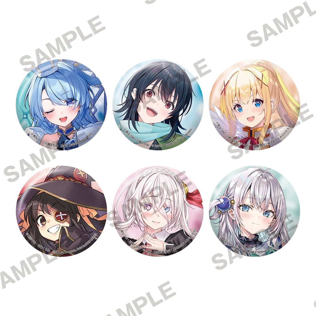 角川スニーカー文庫冬フェア2026 トレーディング缶バッジ: グッズ