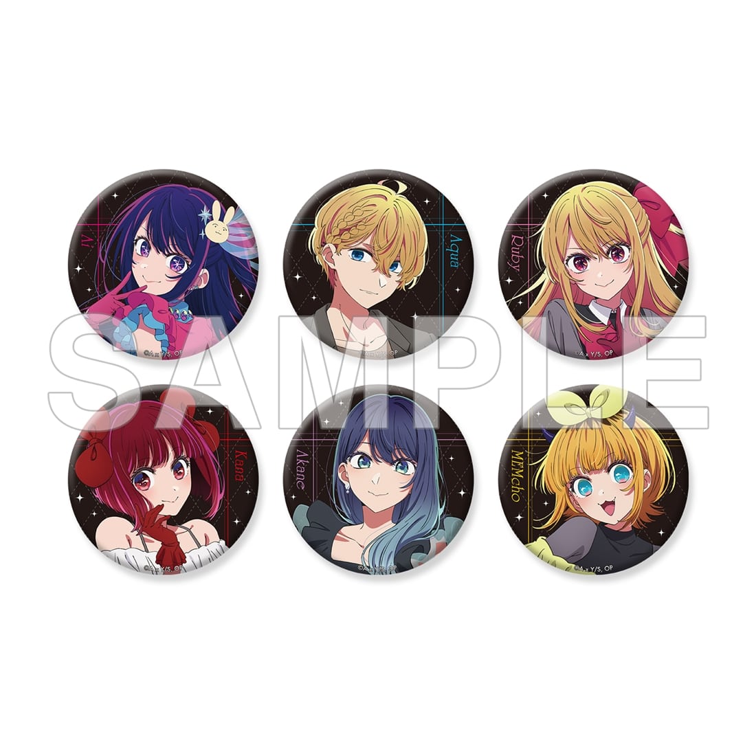缶バッジ 15個 推しの子】缶バッジ＋ The 15th BOX: グッズ・文具 | カドスト