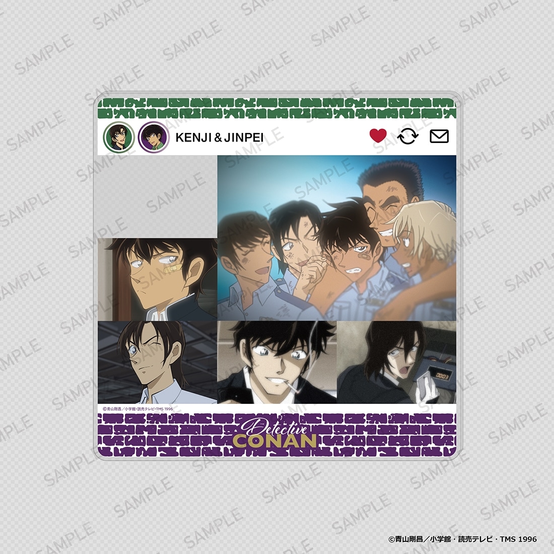 名探偵コナン」きゃらinスタンド 松田陣平&萩原研二: グッズ・文具