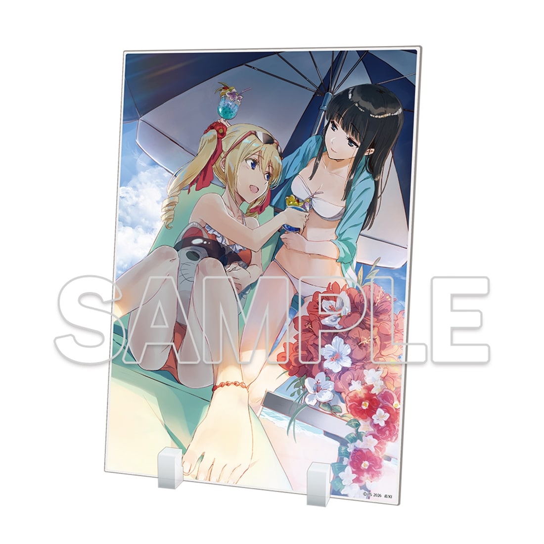 90✖️70cm アクリル画 石田可奈画集(3)発売記念『魔法科高校の劣等生』アクリルプレート D