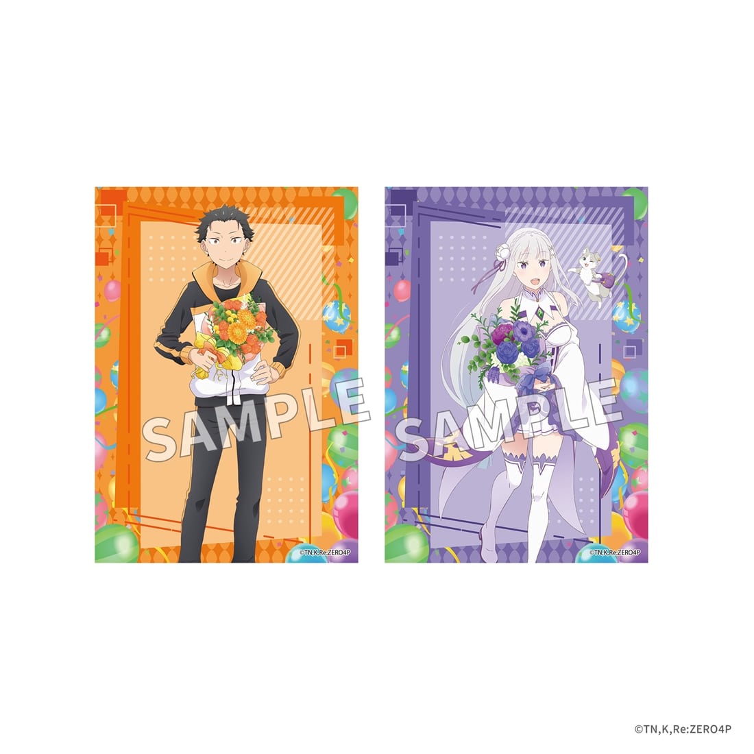 Re:ゼロから始める異世界生活」ブロマイドセット Flower＆Balloon ver