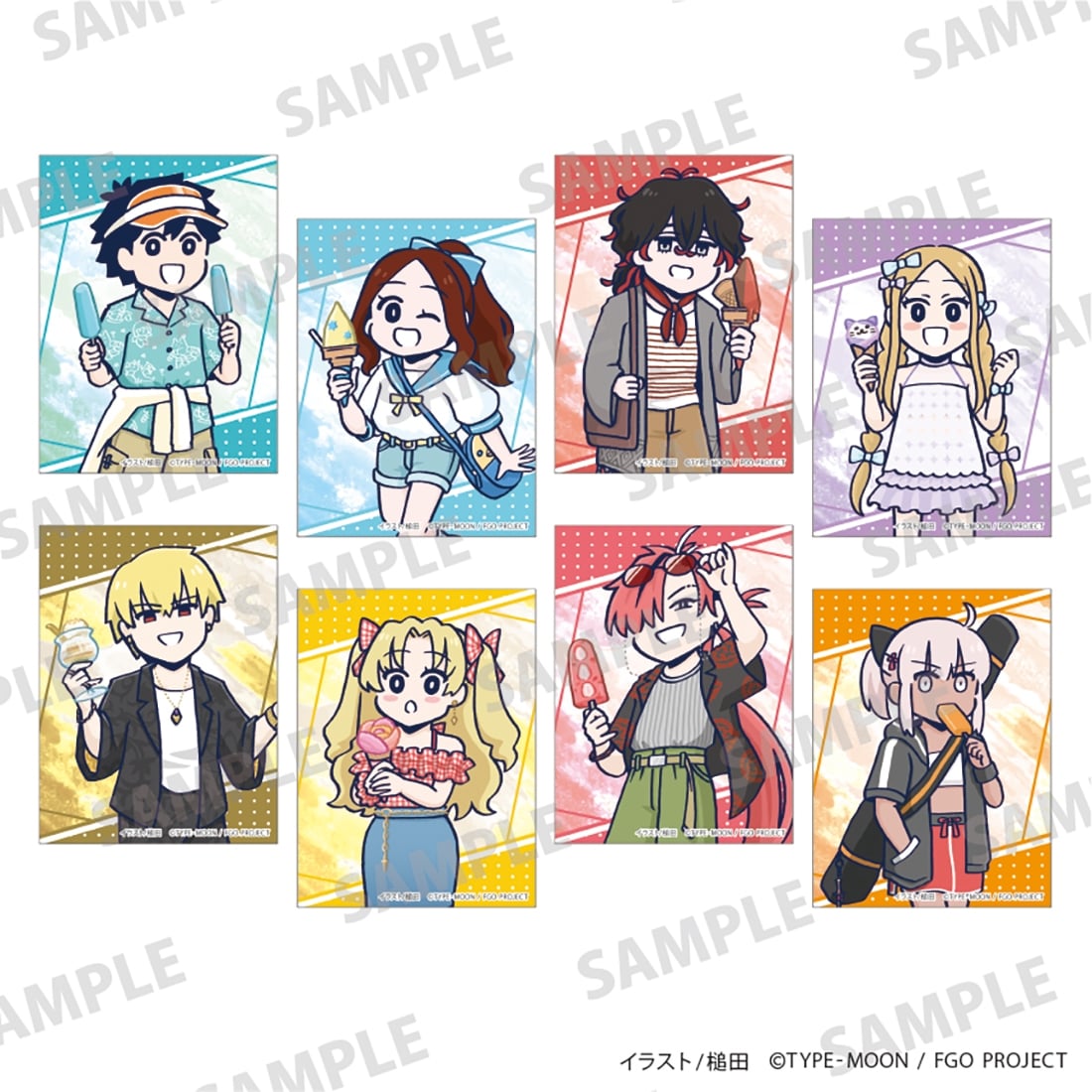 Fate/Grand Order 藤丸立香はわからない」トレーディングステッカー