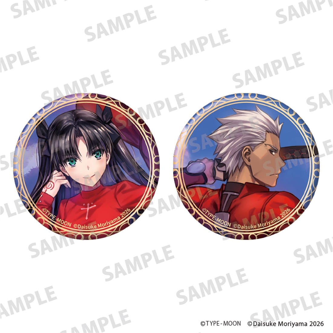 Fate/stay night UBW 缶バッジ クー・フーリン Fate/stay night［Unlimited Blade Works］」缶バッジセット A: グッズ