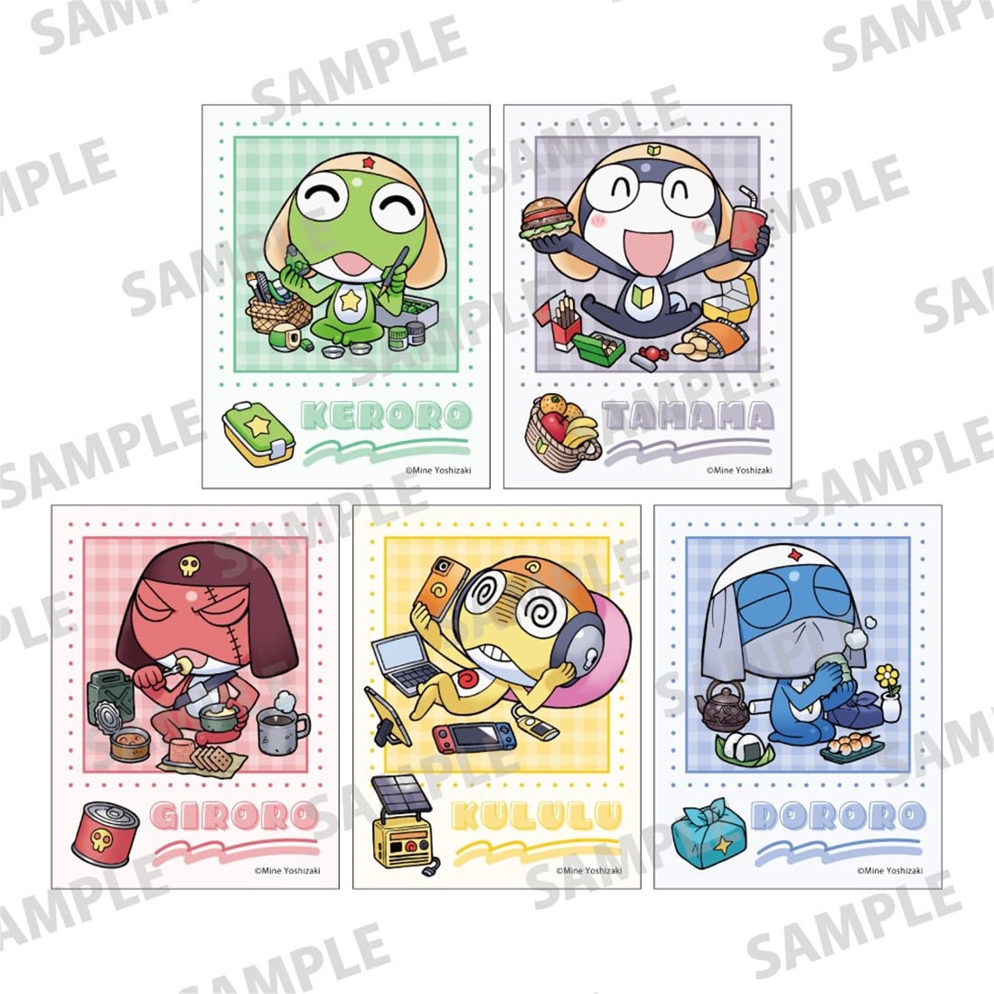 ケロロ軍曹 ミニステッカーコレクション PACK(単品（ランダム