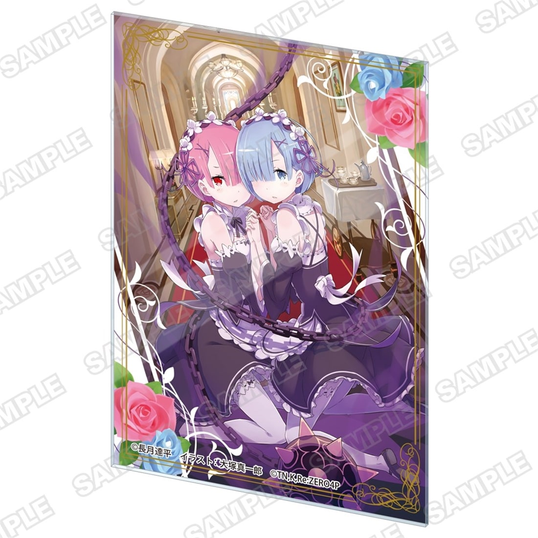 Re:ゼロから始める異世界生活』アクリルカード 2巻カバーイラスト