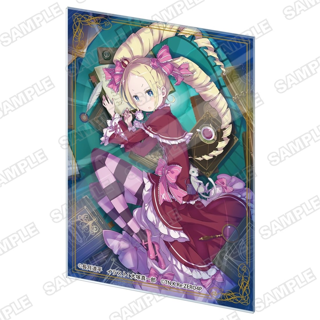 Re:ゼロから始める異世界生活』アクリルカード 3巻カバーイラスト