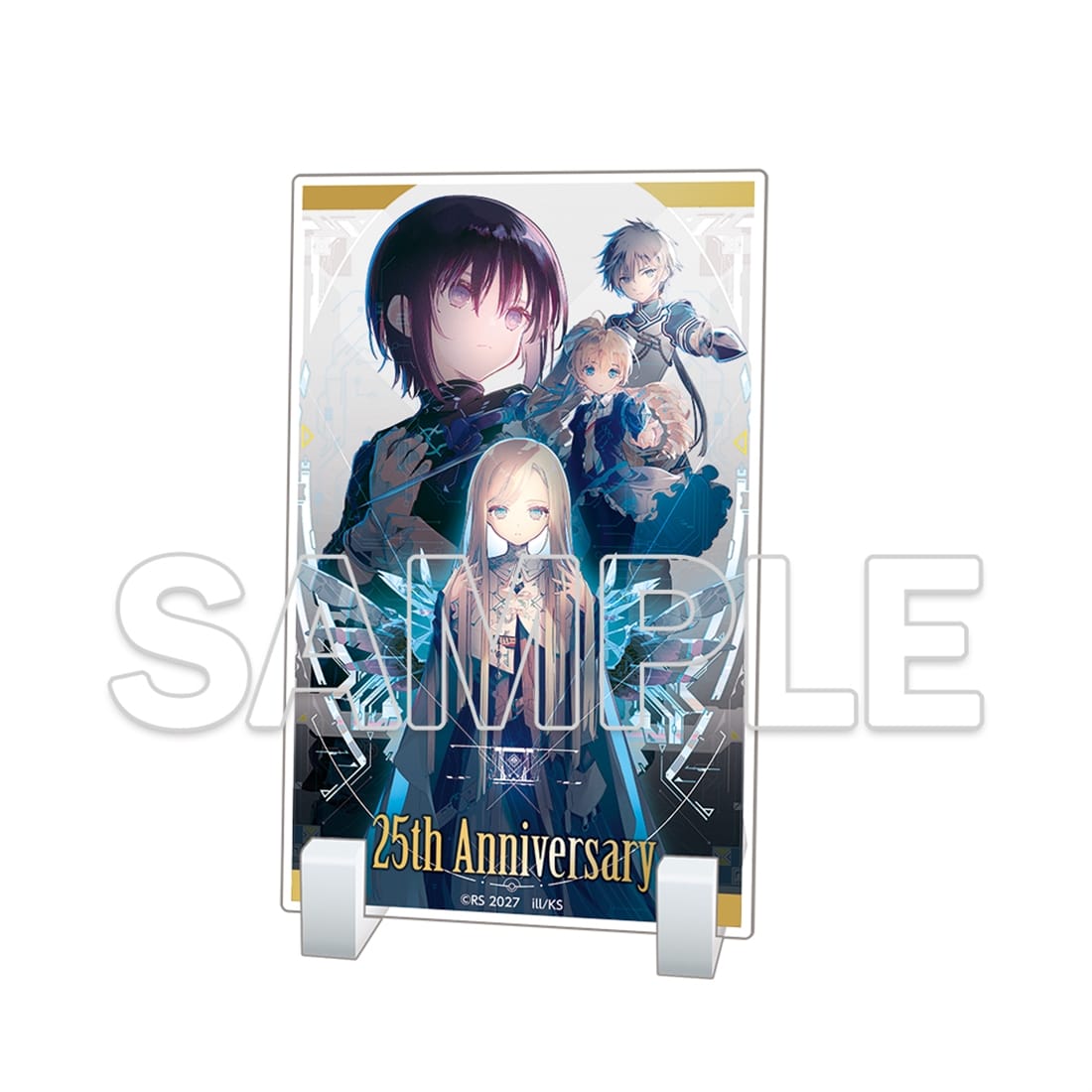 ウィザーズ・ブレイン』25周年記念 箔押しアクリルプレート: グッズ