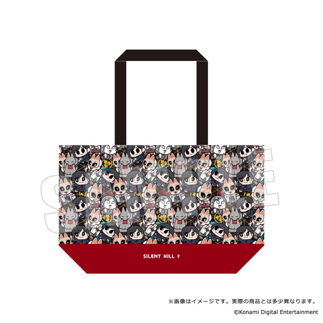 希少非売品　『SILENT HILL f 』サイレントヒルf 特大トートバッグ SILENT HILL f × ぶくぶ トートバッグ: ファッション | カドスト