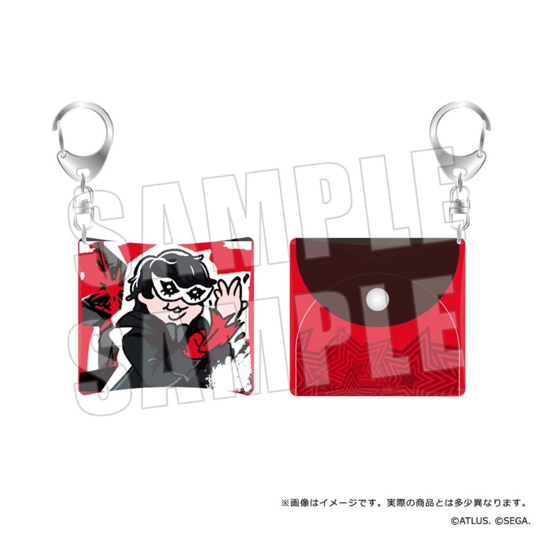 ペルソナ5 ザ・ロイヤル×可哀想に！ マルチクリアケース 01.ジョーカー