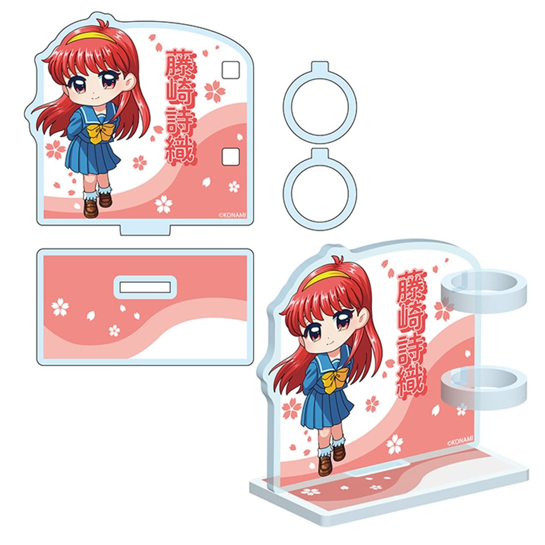 ときめきメモリアル】アクリル歯ブラシスタンド 藤崎詩織(藤崎詩織