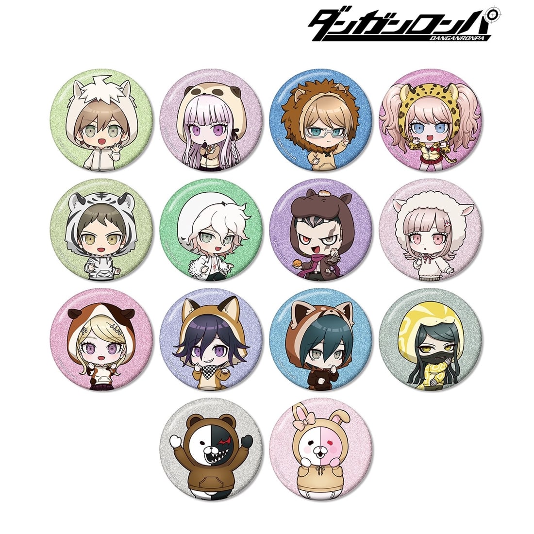 ダンガンロンパシリーズ トレーディング ちびキャラ 動物パーカーver