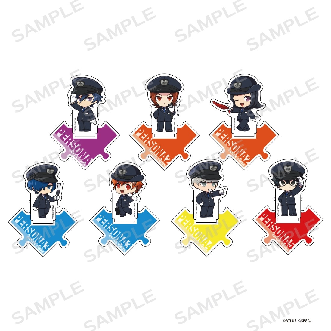 京王電鉄×P30th トレーディングつながるアクリルスタンド(単品 