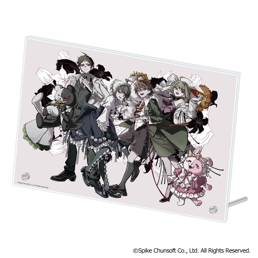 ダンガンロンパシリーズ 15周年記念イラスト A4アクリルパネル: グッズ