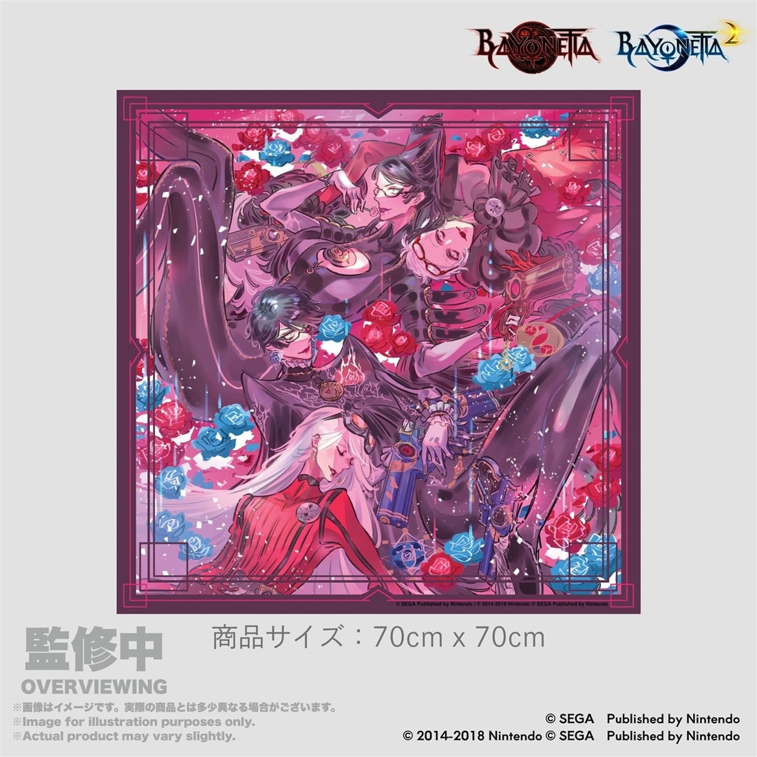 ベヨネッタ The Gates of Hell x いいじゃん スカーフ 島崎麻里氏