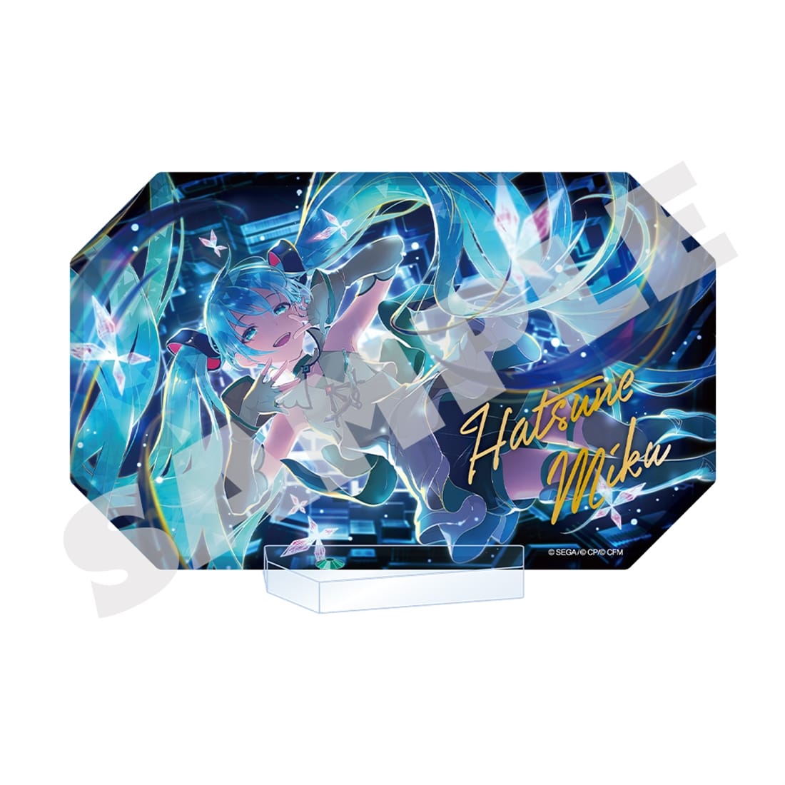 プロセカ　ニーゴ　アクリルブロック プロセカ』 ワールドリンク アクリルブロックスタンド 初音ミク(初音