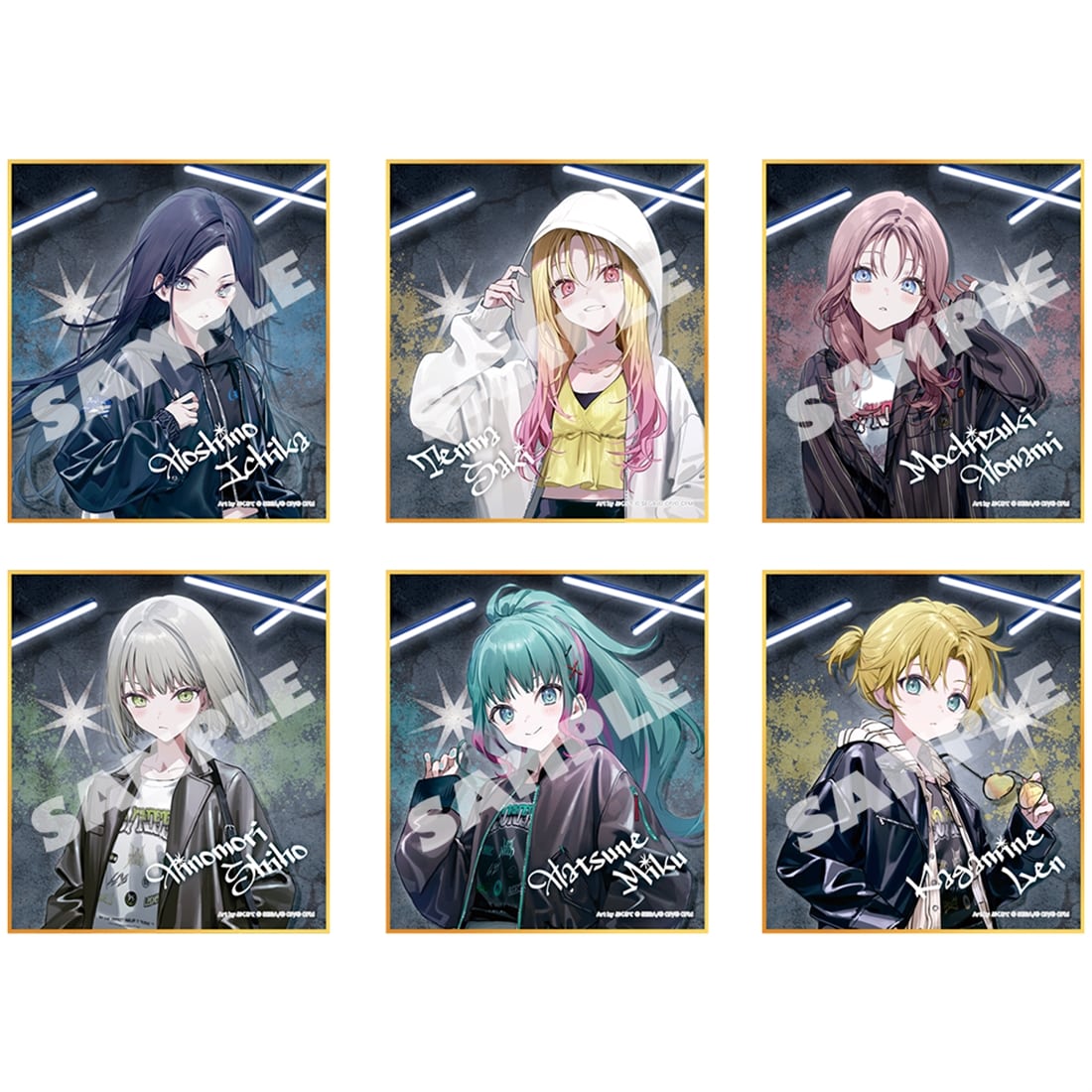 プロセカ』イラストレーターコラボ ミニ色紙コレクション 【単品】Leo