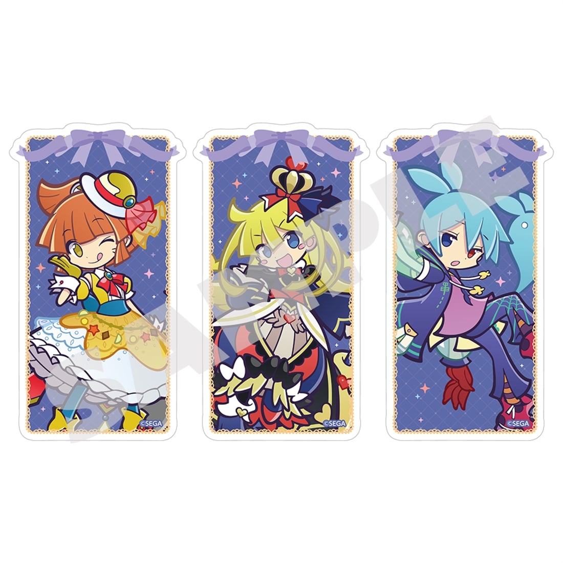 ぷよクエステッカー ぷよぷよ!!クエスト』 アニバーサリーステッカーセットA