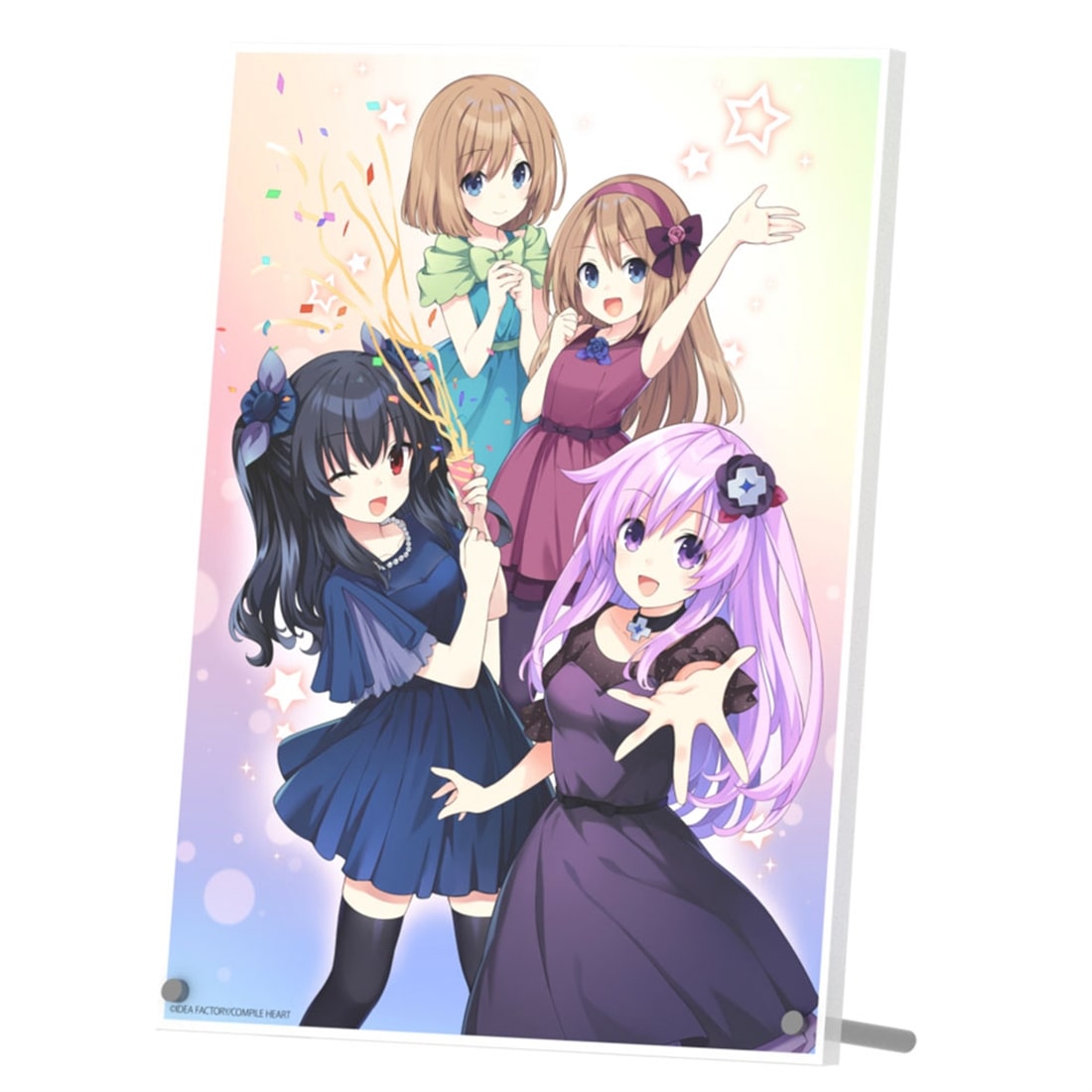超次元ゲイム ネプテューヌ 15周年記念 描き下ろしB6アクリルパネル