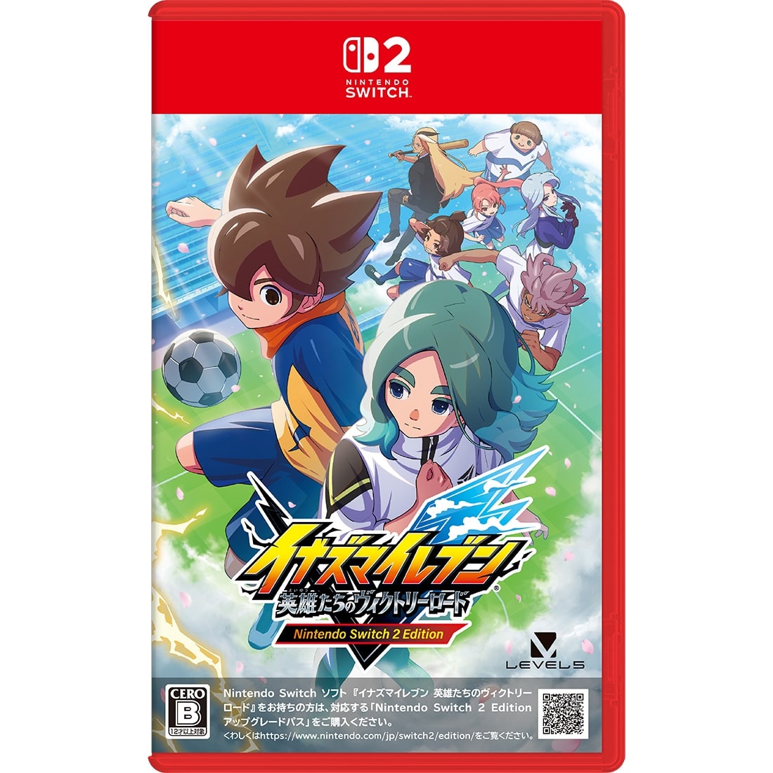 イナズマイレブンソフト5本セット イナズマイレブン 英雄たちのヴィクトリーロード Nintendo Switch 2