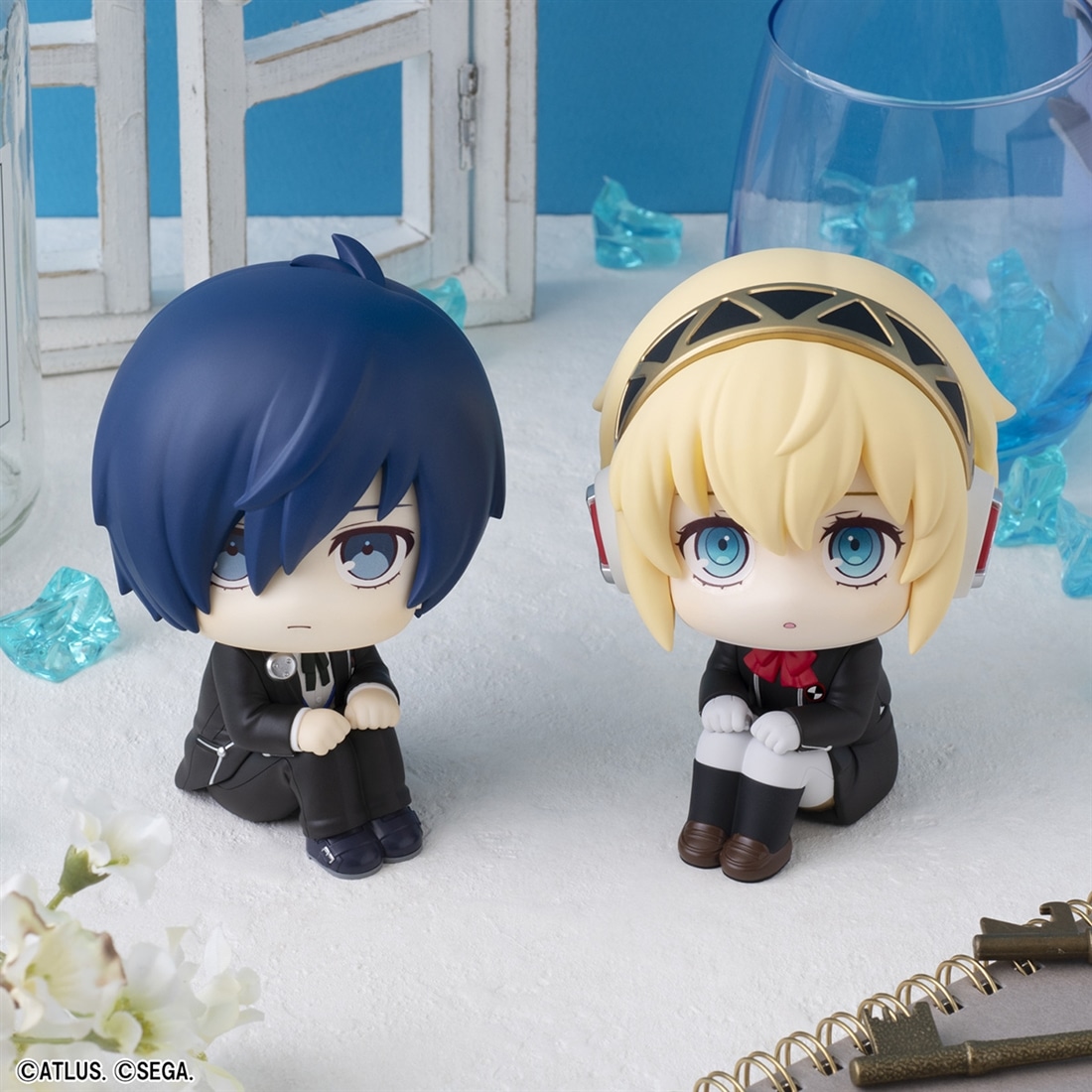 るかっぷ ペルソナ3 リロード 主人公＆アイギス セット【限定座布団