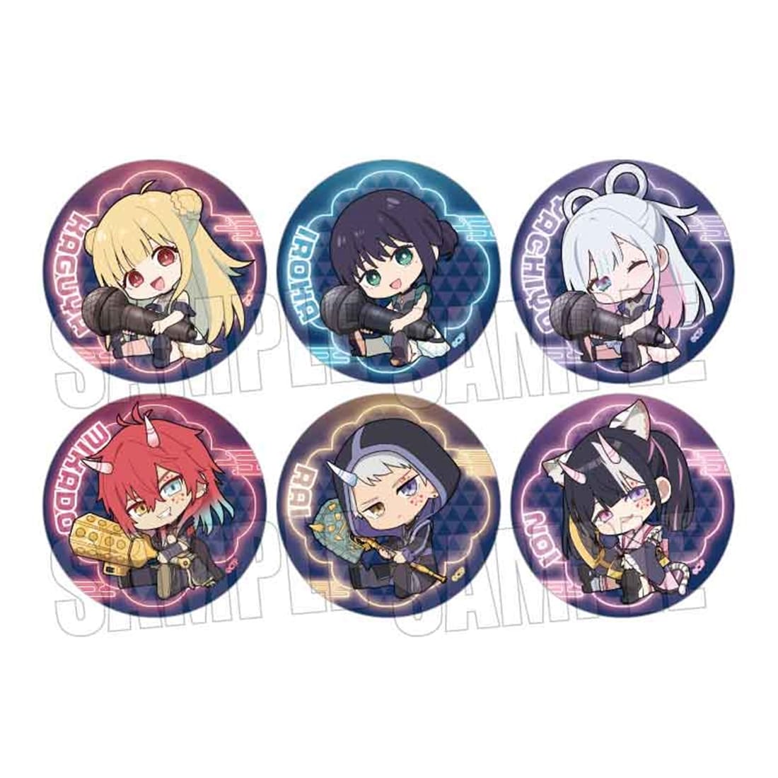 超かぐや姫！ トレーディング缶バッジ ぎゅぎゅっと Part2 B 【1BOX
