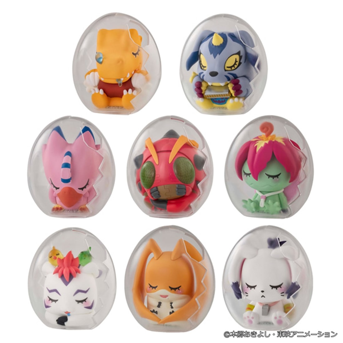 デジモンアドベンチャー MEGA EGG FIGURE おやすみデジコレ！ 【1BOX