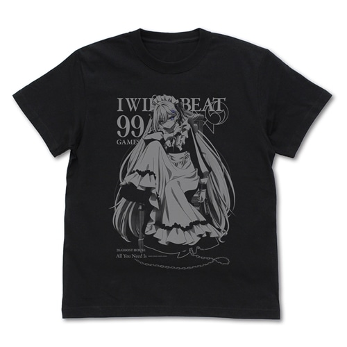 死亡遊戯で飯を食う。 幽鬼 ゴーストハウス Tシャツ BLACK S(S