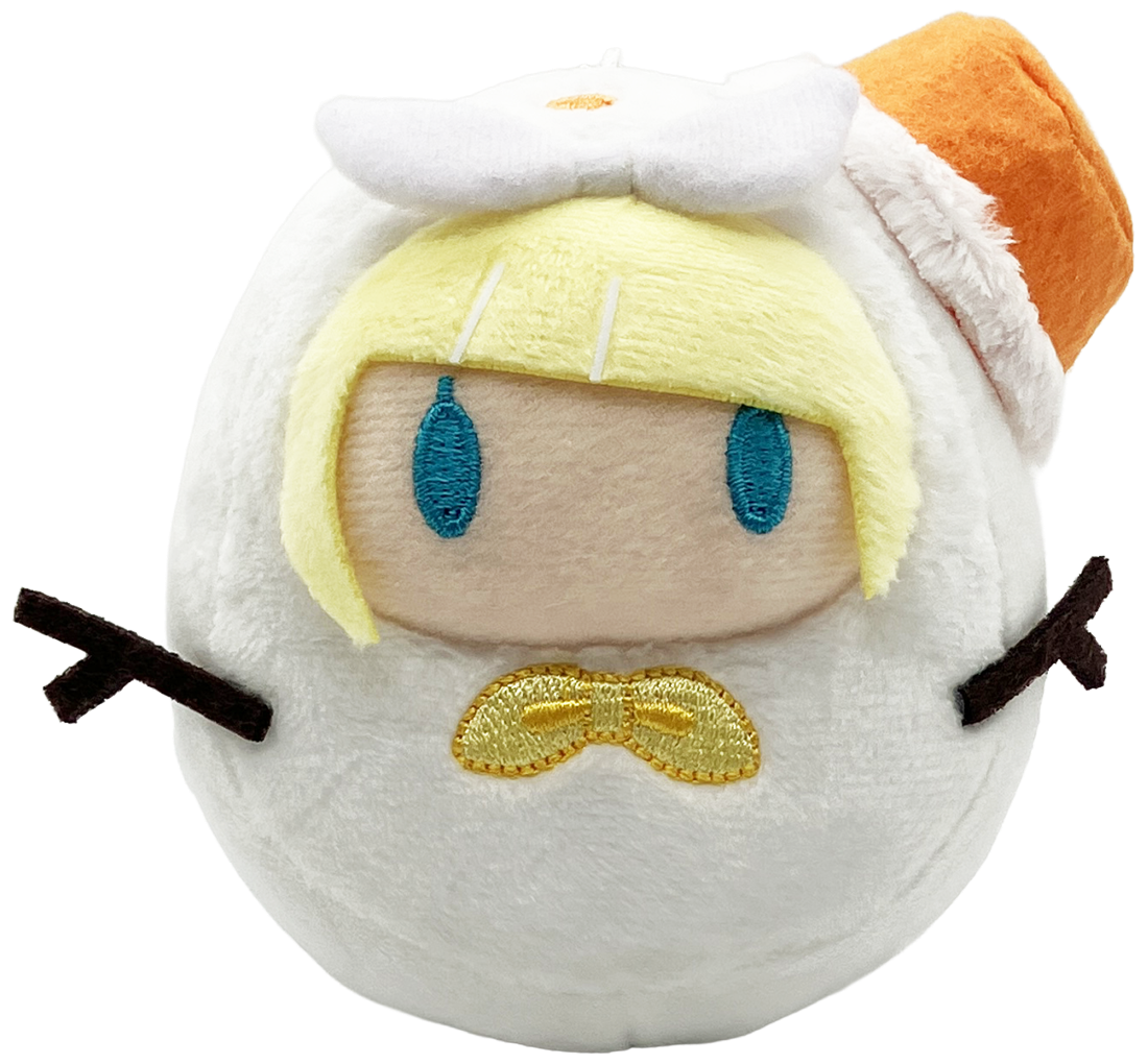 初音ミクシリーズ 雪だるまぬいぐるみ 鏡音リン: グッズ・文具