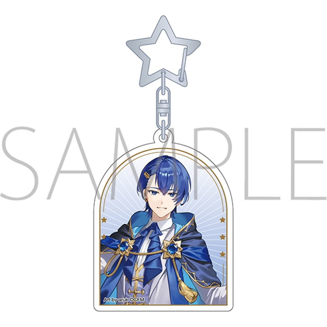 初音ミクシリーズ アクリルキーホルダー KAITO: グッズ・文具