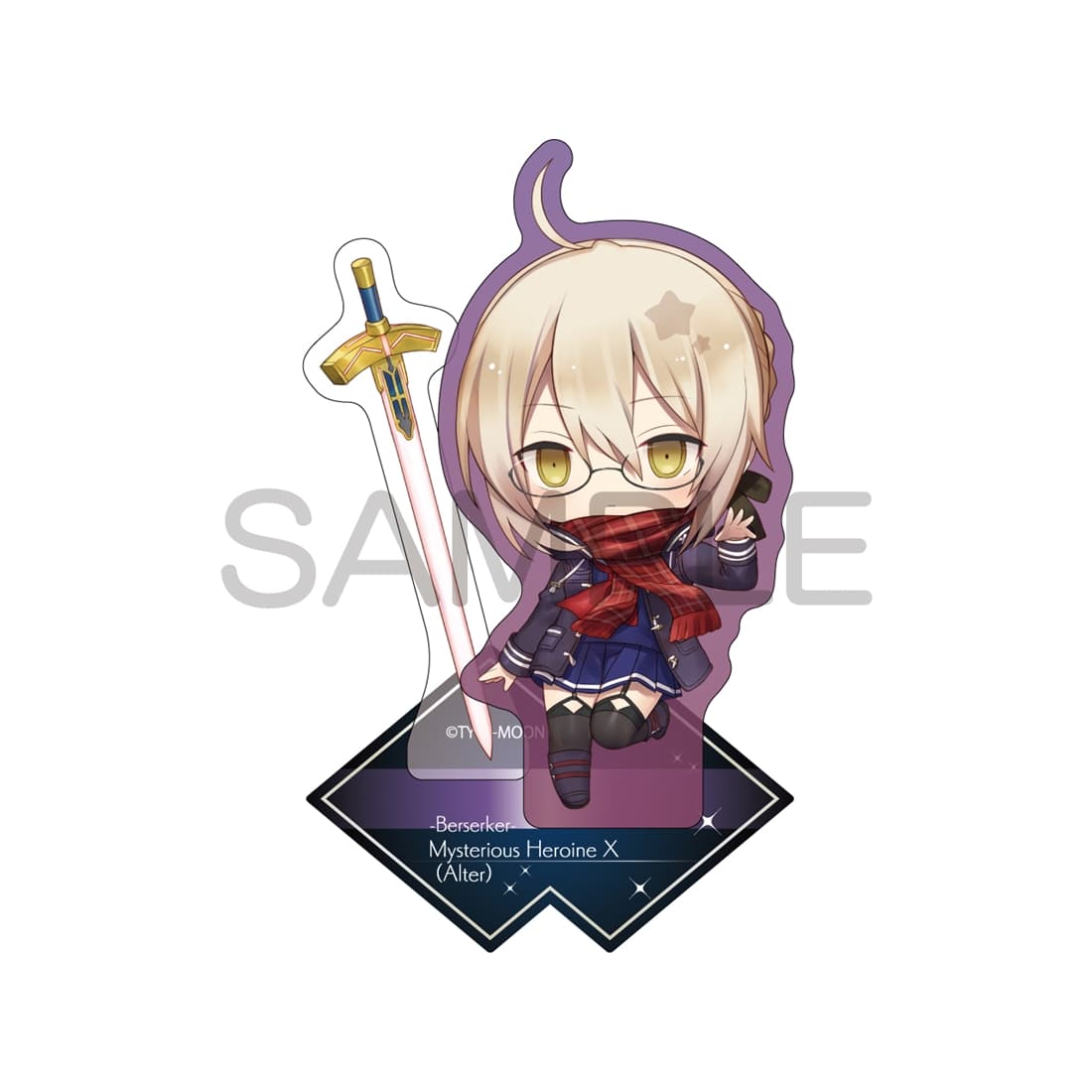 Fate FGO アクリルスタンド でぶねこ リリス バーサーカー ☆特大サイズ☆リリスのアクリルスタンド【ポストカード付】 - emoillu