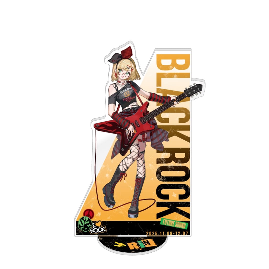 初音ミク アクリルスタンド バンドver. 鏡音リン: グッズ・文具