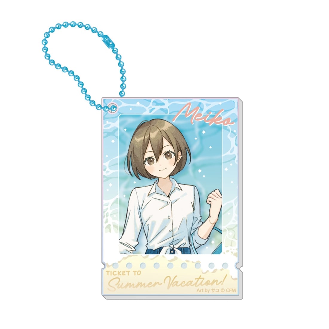 39Culture 2025 EXTRA RETRO オーロラアクリルキーホルダー MEIKO