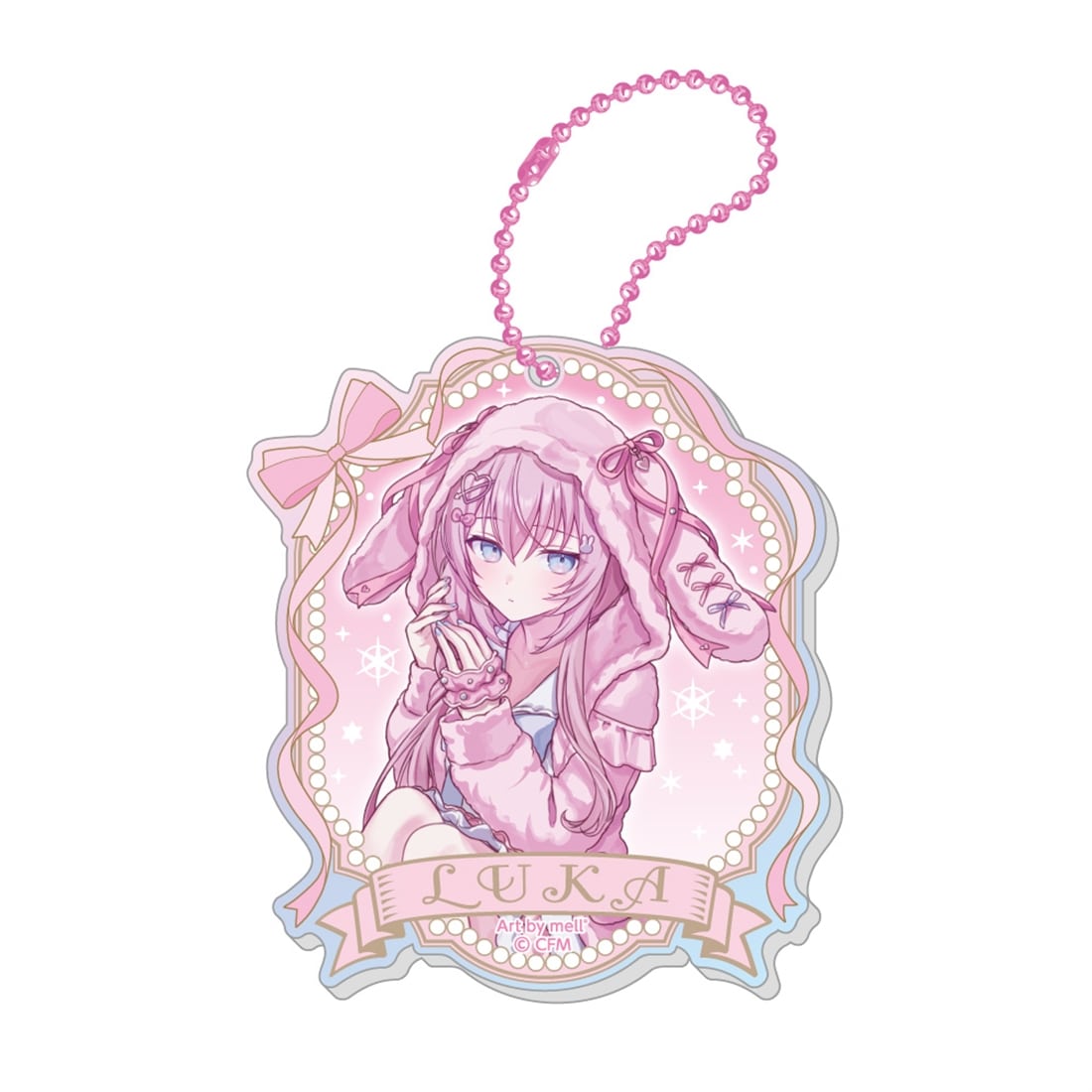 39Culture 2025 EXTRA POP オーロラアクリルキーホルダー 巡音ルカ
