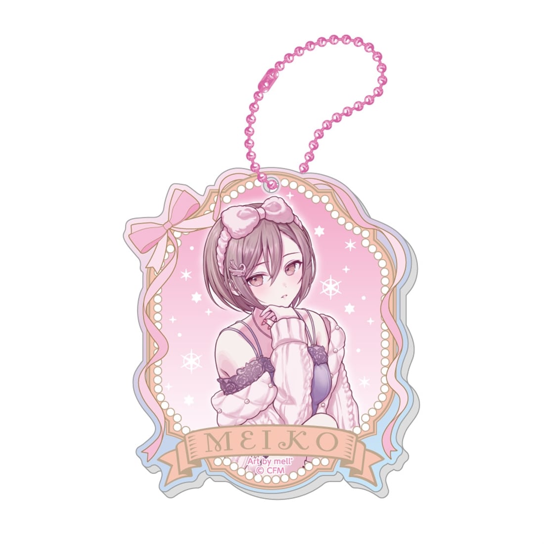 39Culture 2025 EXTRA POP オーロラアクリルキーホルダー MEIKO