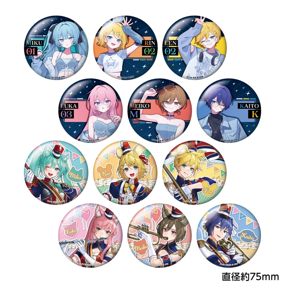 初音ミク 39culture 大き目ホログラム缶バッジ pop ルームウェア 39Culture 2026 トレーディング 大き目ホログラム缶バッジ 【1BOX