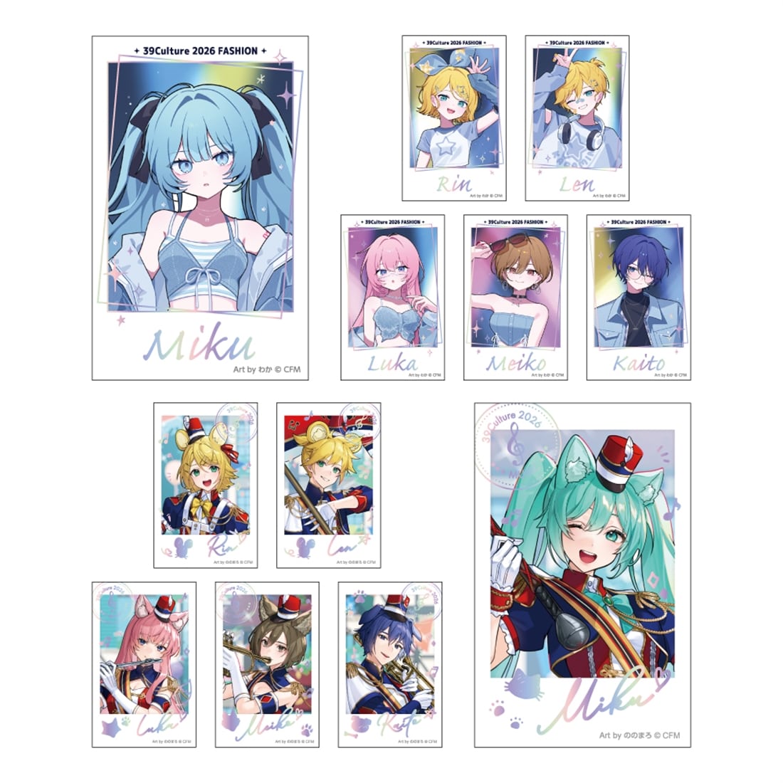 コドリア サン リーディングメイト アクリルカード 箔押し 特典 カード 39Culture 2026 トレーディング 箔押しカード 【1BOX】: グッズ・文具