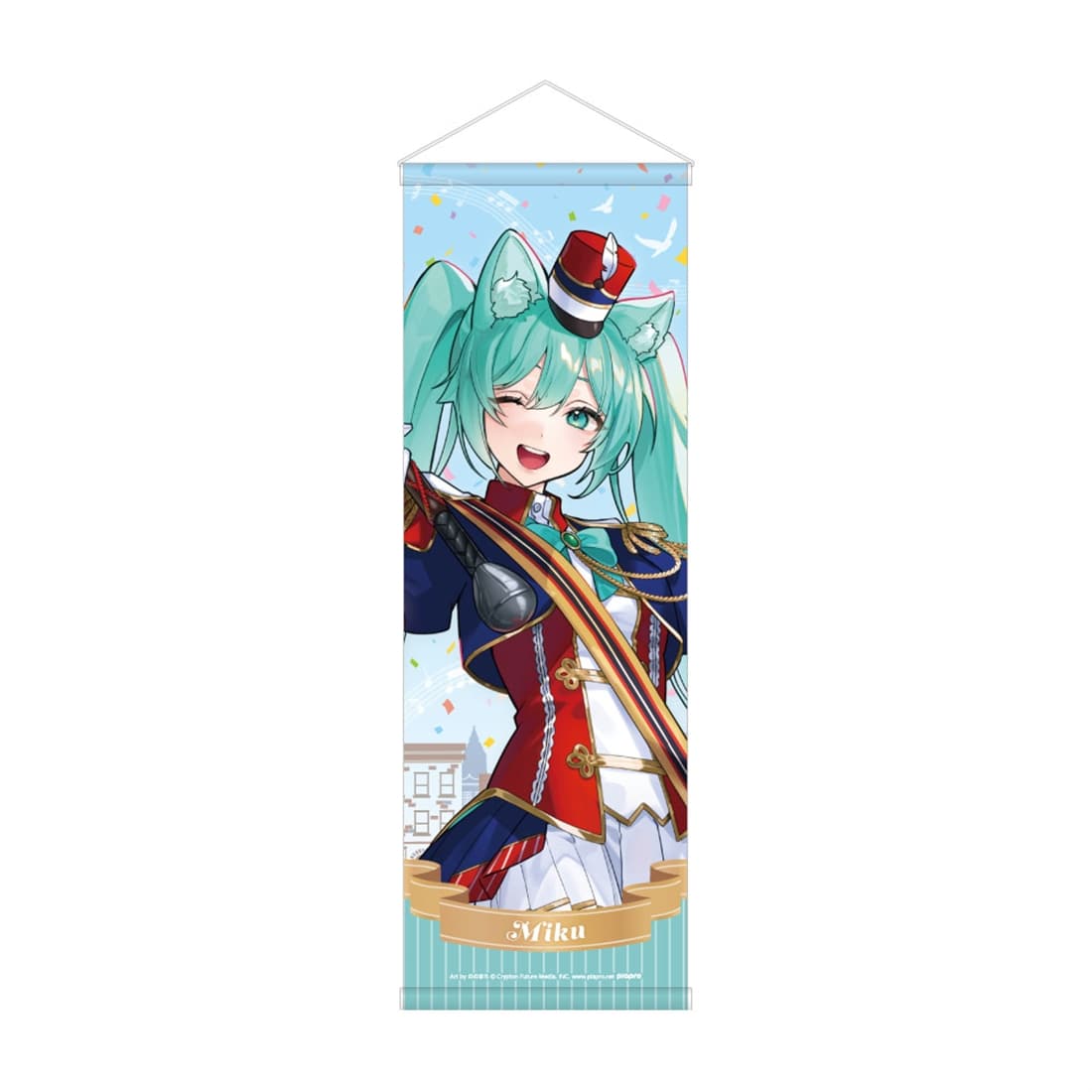 39Culture 2026 MUSIC B2ハーフタペストリー 初音ミク: グッズ・文具