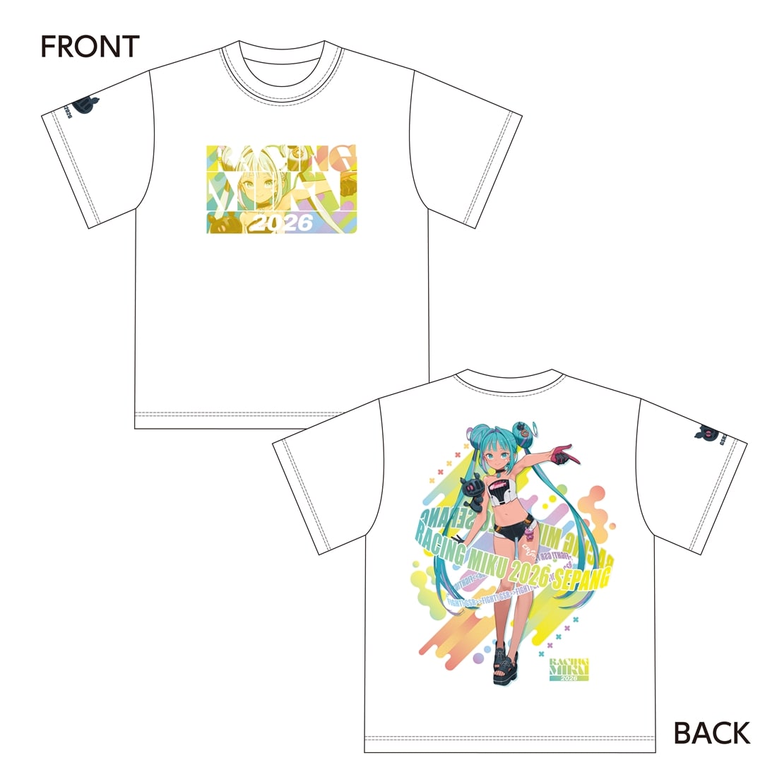 レーシングミク 2026 セパンVer. Tシャツ（XLサイズ）(XL
