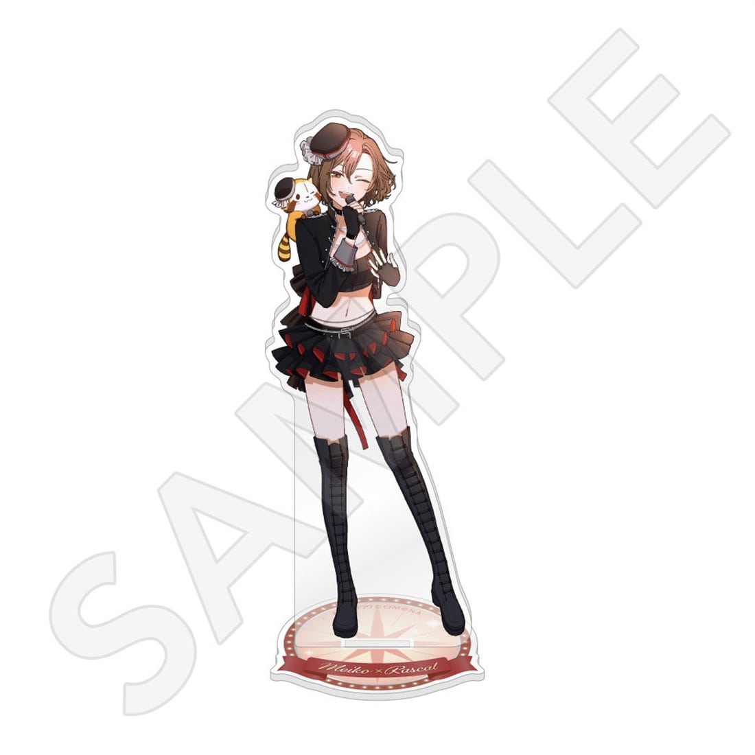 ボカロ　初音ミク×ラスカル2020冬　アクリルスタンドキーホルダー　MEIKO 初音ミク×ラスカル 2026 アクリルスタンド MEIKO: グッズ・文具