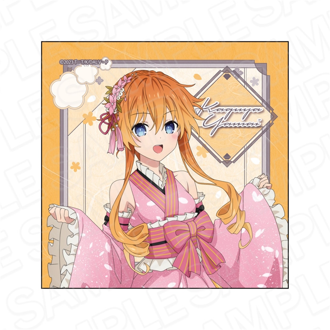 デート・ア・ライブⅤ マイクロファイバー 八舞耶倶矢 和服アイドル