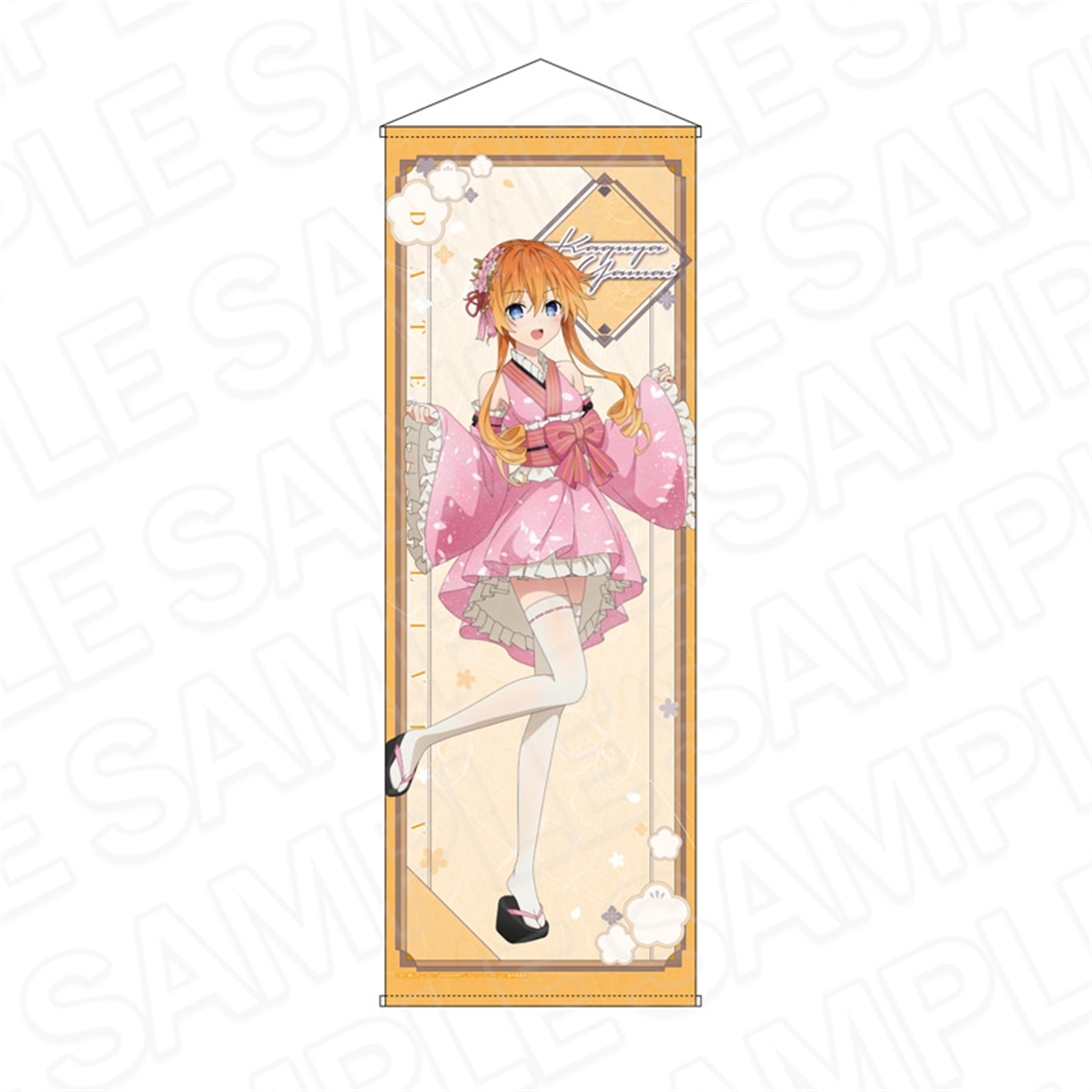 デート・ア・ライブⅤ 特大タペストリー 八舞耶倶矢 和服アイドル ver