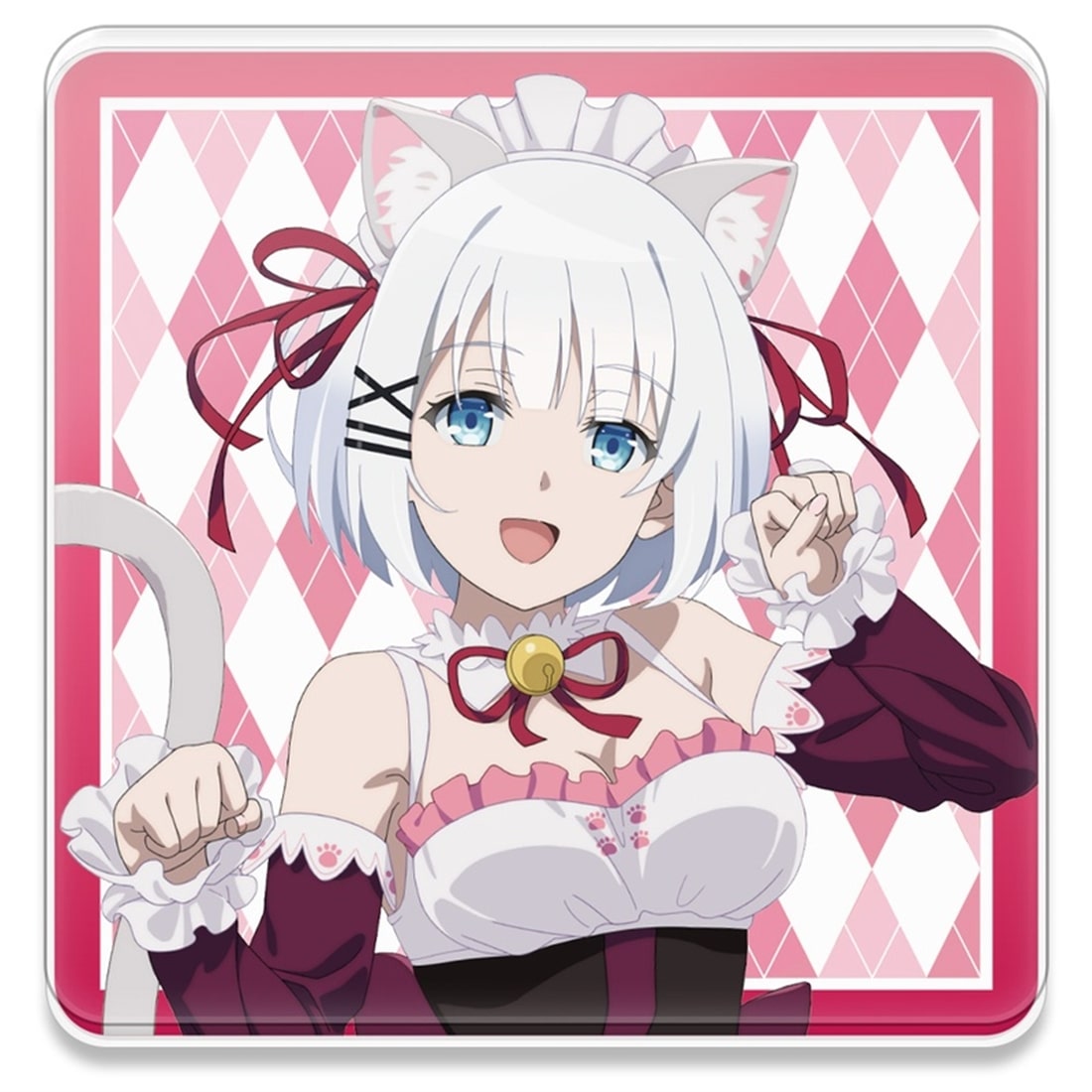 KADOKAWA『探偵はもう、死んでいる。』　シエスタ 猫耳メイドver. 探偵はもう、死んでいる。 アクリルコースターB ［シエスタ 猫耳メイド