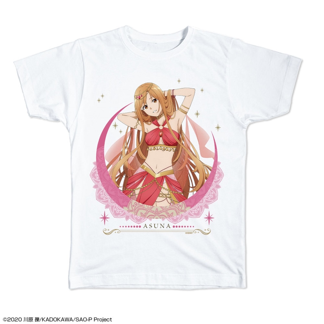 ソードアート・オンライン Tシャツ XLサイズ デザイン01 アスナ/踊り子