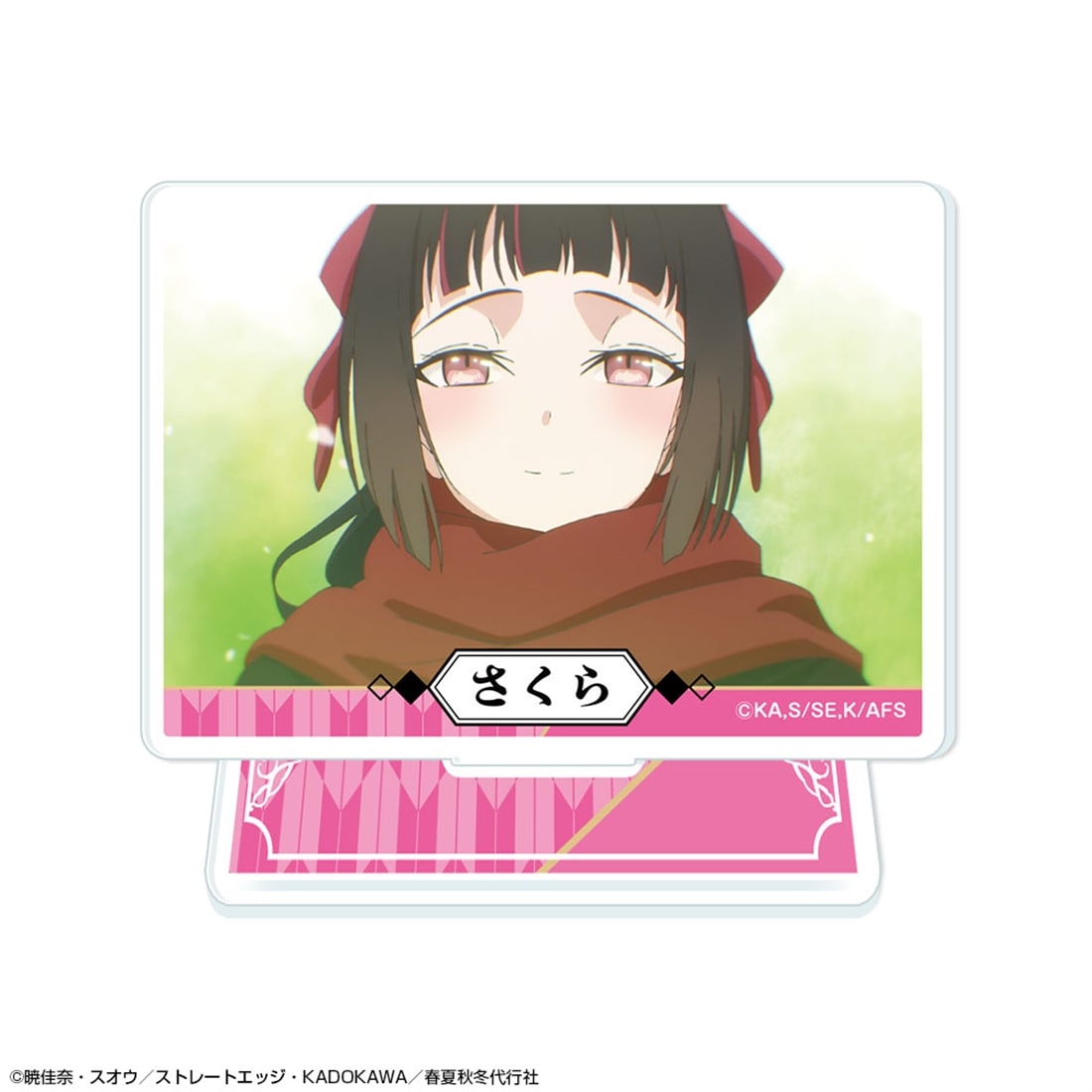 春夏秋冬代行者 春の舞 ミニアクリルスタンド デザイン05 姫鷹さくら/A