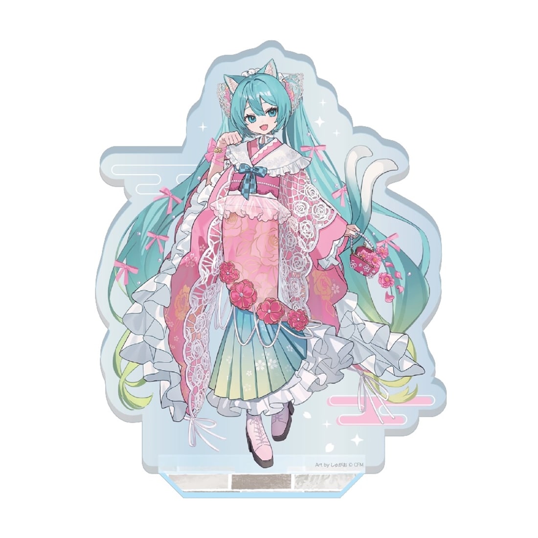 初音ミク アクリルスタンド 缶バッジ まとめ 新品 ボーカロイド 初音ミク 百鬼夜行 -街道さんぽ- アクリルスタンド L 初音ミク: グッズ