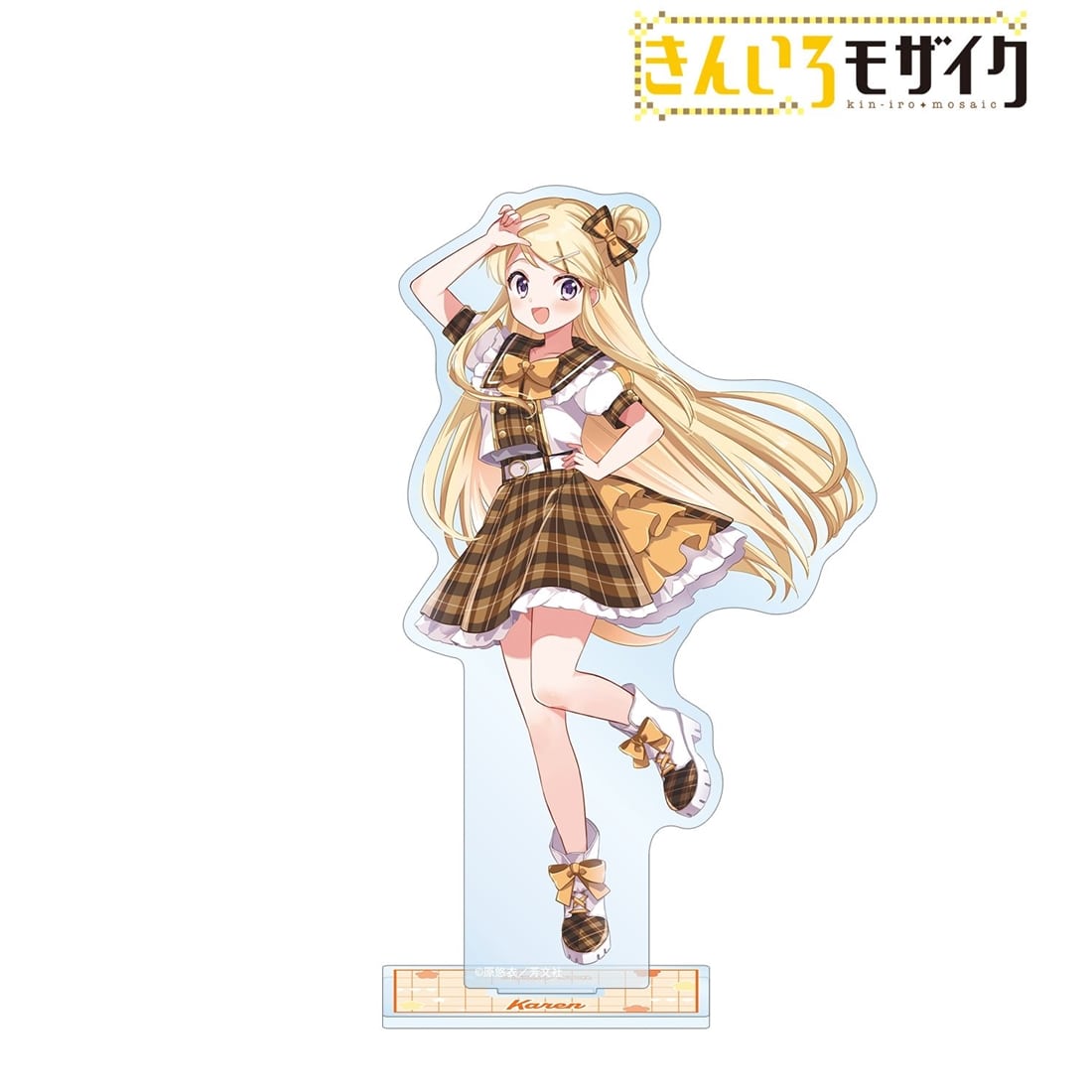 きんいろモザイク 原悠衣先生 描き下ろし 九条カレン アイドル風衣装