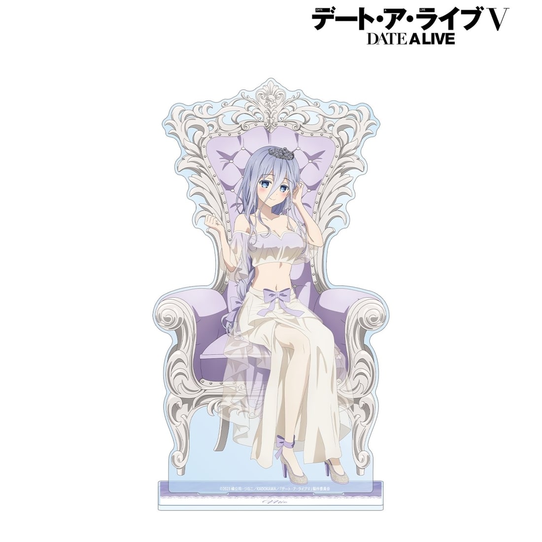 デート・ア・ライブV プリンセス玉座ver. BIGアクリルスタンド 6種セット デート・ア・ライブV 描き下ろし 崇宮澪 プリンセス玉座ver. 特大